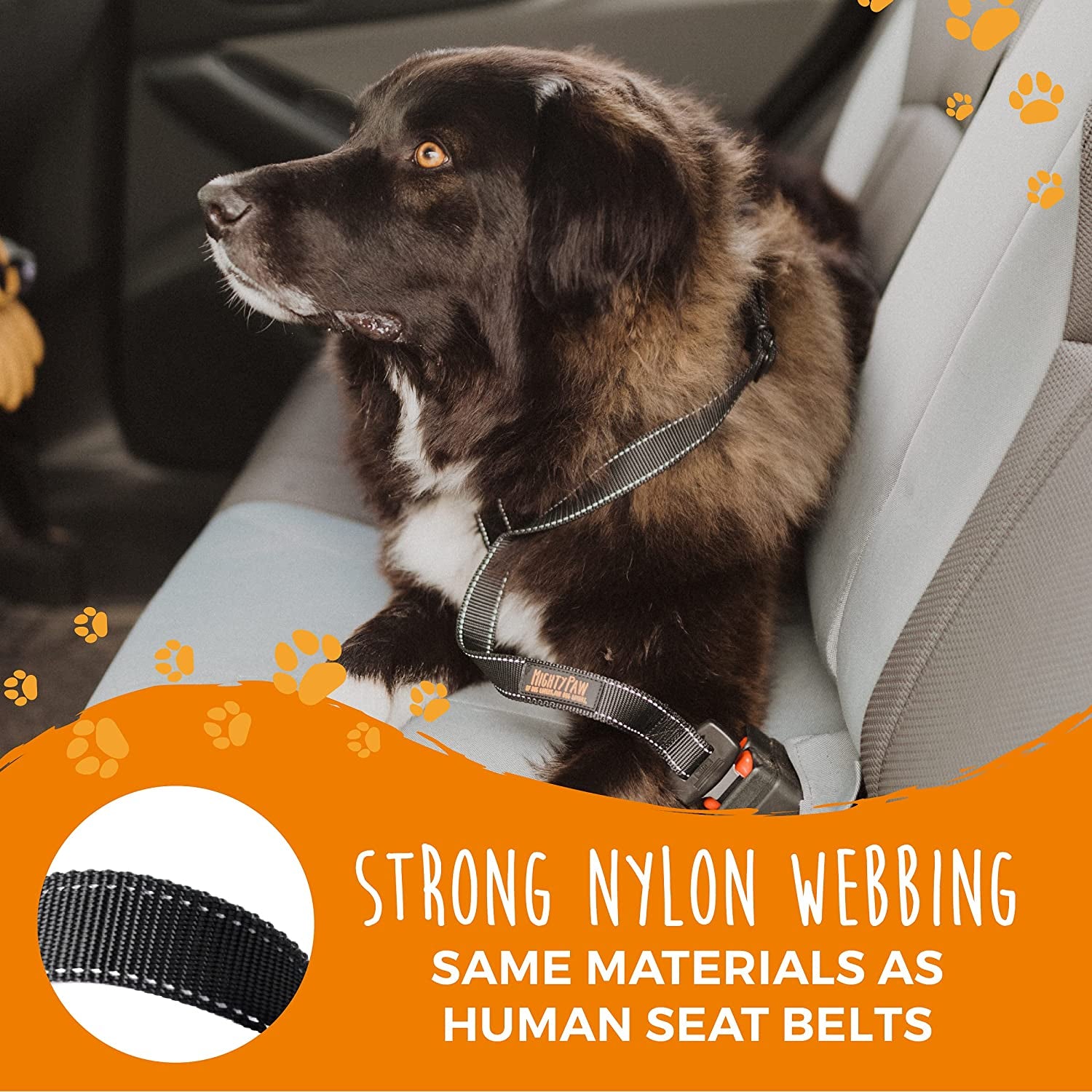 Dog Car Safety Belt - Dog Seatbelt Ensures Pet Protection While Driving - Seatbelt for Dogs for Car - Dog Vehicle Accessory - Dog Car Seat Belt Attachment - Car Leash Restraint System